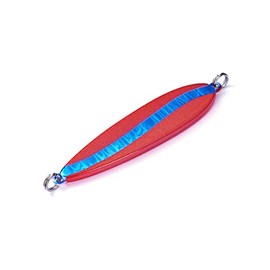 Jackson(ジャクソン) Spoon Salmon Baron Slim Lure, 1.6 oz (45 g), RGB/Red Glow Blue Line