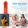 sourcing map 4 Pcs Adjustable Pen Loop Holder for Notebook,