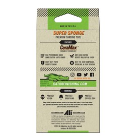 Gator 7446 Very Fine 220-Grit Drywall Sanding Super Sponge, 3 x 5 x 1 Inch