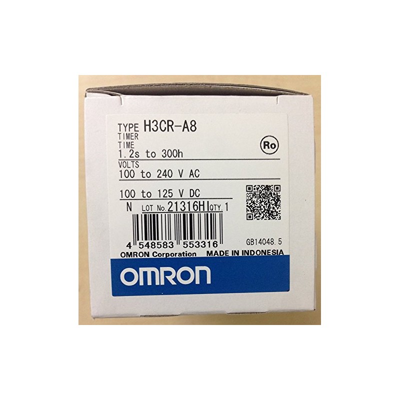 OMRON H3CR-A8 AC100-240/DC100-125 Timer