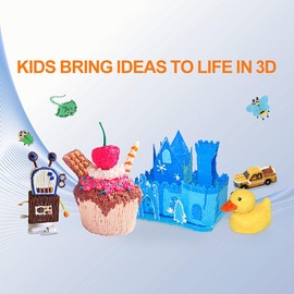 AIXXCUVQ 110pieces 110 Pieces 3D Printing Pens Refills for Kids Fun and Educational s Start Pen Accessories Plastic, 110PCS