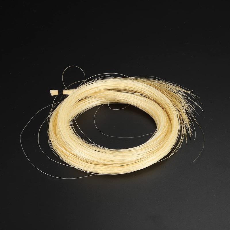 sourcing map Violin Bow Hair 82 mm / 32.3 Inches