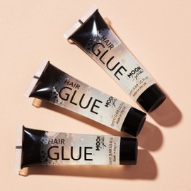 Moon Glitter Hair Glue - Suitable for use with all glitters, including fine, chunky, holographic, iridescent and organic