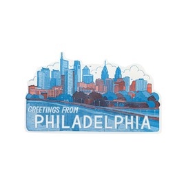 Philadelphia Skyline Postcard