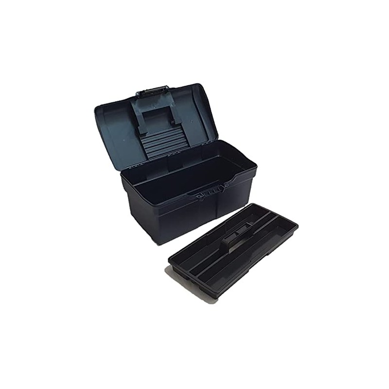 Horse Grooming Box With Removable Tray In Navy Blue