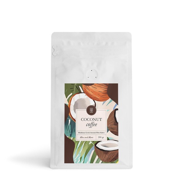 Mim and More Coconut Coffee Hindistan Cevizi Aromalı Kahve Filtre