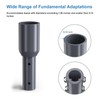 Satellite Pole Mount Adapter Aluminum Alloy Satellite Antenna Pipe Adapter
