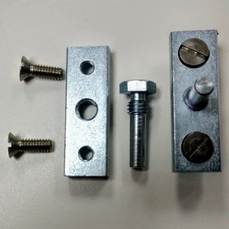 United Pacific B20039 Trunk Lid Hinge, with Hardware, for 1928-1932