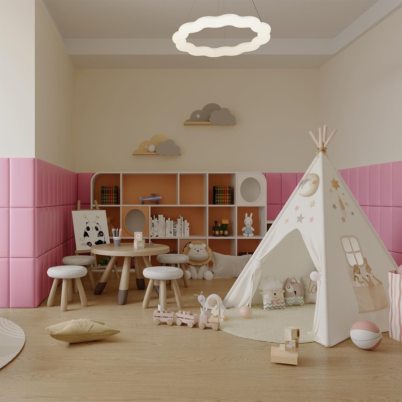 YU LI 3DH 3D Anti-Collision Wall Padding for Kids Self-Adhesive