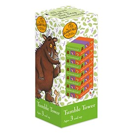 Robert Frederick - Gruffalo Tumble Tower Game - Wooden Set With Dice - Fun for Kid's to Learn Hand and Eye Coordination