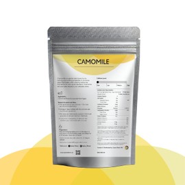 Spice Direct Camomile Herbal Tea – 100g | 100% Pure Egyptian Chamomile Flowers | Caffeine-Free Loose Leaf Tea | Sleep & Stress Support | 50 Servings in Resealable Pouch