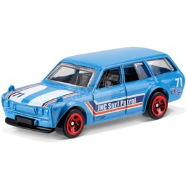 Hot Wheels 2017 Surf's Up '71 Datsun Bluebird 510 Wagon 277/365, Blue