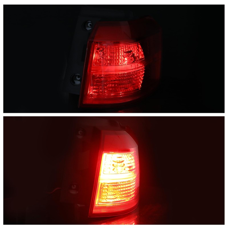 SOCKIR Fit for 2010-2017 GMC TERRAIN Halogen Tail Light Assembly