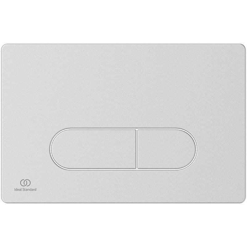 Ideal Standard Oleas P1 Pneumatic Toilet Flush Plate, R0116JG, Matt