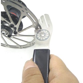 Bicycle Wrench Three Opening Brake Disc Rotor Stainless Steel Cycling Repair Tool Disc Brake Rotor Wrench