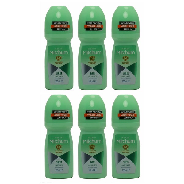 Multibuy 6x Mitchum Advanced™ 48 Hour Unscented Anti-Perspirant & Deo