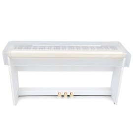 Klmnop Piano Keyboard Dust Cover for 88 Keys, Waterproof Transparent Piano Covers for Protection of Electric/Digital Piano(Clear)