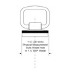 E2trade Basin Chrome Plated Brass Plug with Easy Grip Handle