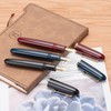 Asvine 9019 Fountain Pen, Dadao Series #8 Medium Nib, Dark