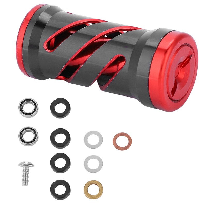 Fishing Reel Handle Metal Knob with Fittings Replacement Parts for
