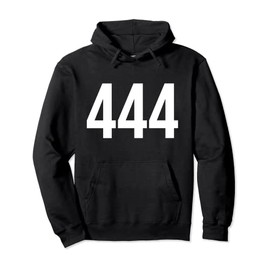 Angel Numbers 444 Protection Spiritual Guide Manifesting Pullover Hoodie