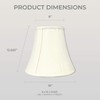 Royal Designs, Inc. True Bell Lamp Shade - Eggshell -