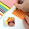 Desenda 10 Sheets/2600 PCS Coloured Dot Stickers 10 Colours Round