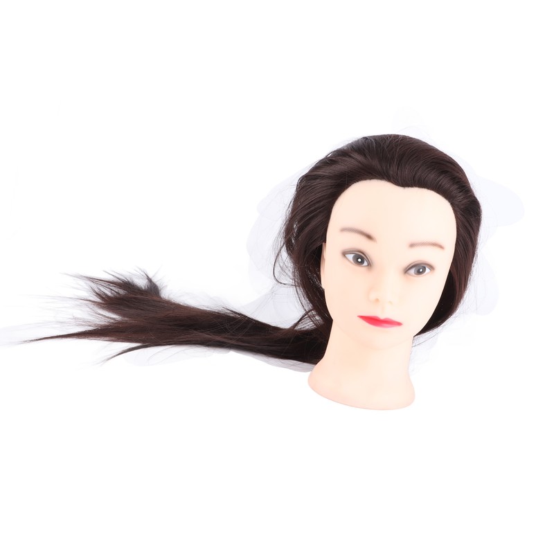 24in Salon Hairdressing Training Head Model Mannequin Cosmetology Practice With