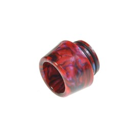 Armerah Marbled Cone 810 Drip Tip Ecig Mouthpiece Short/Wide Epoxy Resin 5 Pack Assorted