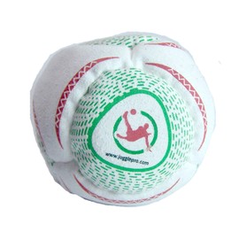 Juggle Pro Hacky Sack Footbag with 8 Panels - World Cup Model - Foot Fitting - Made of Ultra Suede (Amara) Plastic Fabric, Filled with EPS Plastic Pallets, Hand Stitched