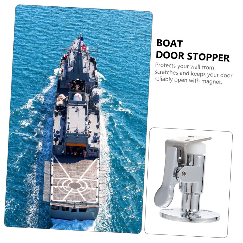 COHEALI Stainless Steel Boat Yacht Door Stopper No Drilling Magnet