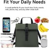 Insulated Lunch Bag for Men/Women/Kids, Roll top Reusable Lunch Box