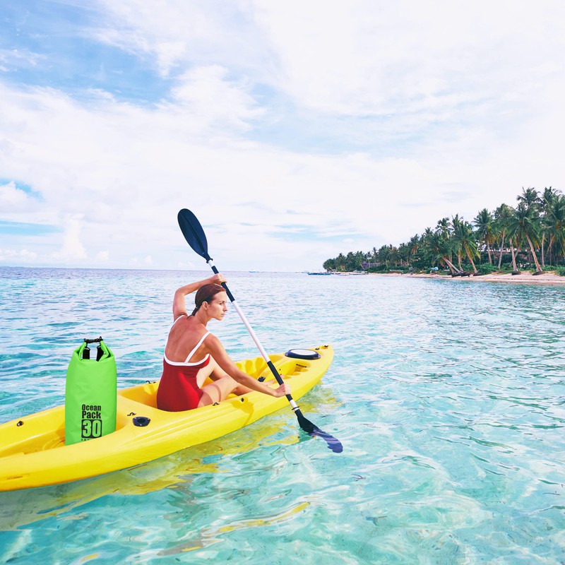 Relaxdays 30 L Ocean Pack, Waterproof Dry Bag for your