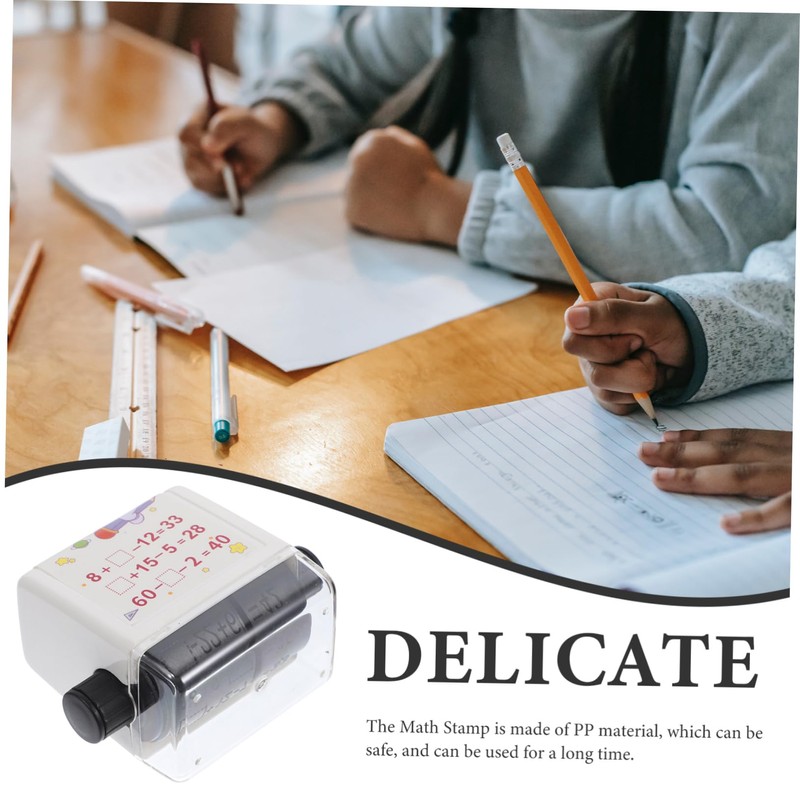 Operitacx 1 Set Teaching Stamps for Addition and Subtraction Role