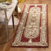 Safavieh Classic Collection CL755A Handmade Traditional Oriental Premium Wool Accent Rug, 2'3" x 4', Burgundy