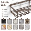 NESOMI Shower Caddy Adhesive Shower Organizer 7-Pack, Rustproof Stainless Steel