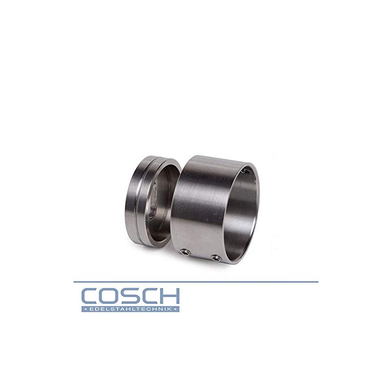 Cosch Edelstahl Wall Connection V2A Easy Wall Anchor Polished Diameter