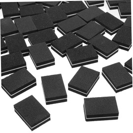 WOONEKY 50pcs Mini Sponge Nail File Block Dual-sided Buffing Block for Manicure and Pedicure Compact Nail Buffer for Home and Salon Use and Lightweight Design