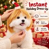 Pet Wig for Cats & Dogs – DIY-Trimmable Curly or
