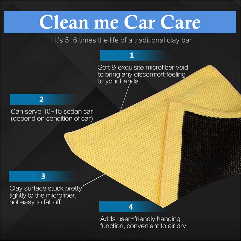 Magic Clay Car Towel | Auto Detailing Clay Towel |