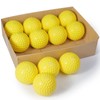 Furlihong 12-Inch Sting-Free Dimpled Training Softballs for 6902BHA Toss Machine,