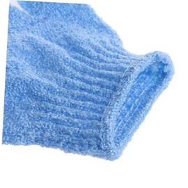 STOBAZA 2pcs Exfoliating Shower Gloves for Body Scrub Nylon Bath Exfoliator for Men Women Boy Girl Easy to Quick-drying