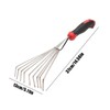 Small Hand Rake - Small Garden Rake for Flower Beds,Manual