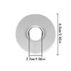 Stainless Steel Wall Split Flange, 4 Pairs Round Escutcheon Plate