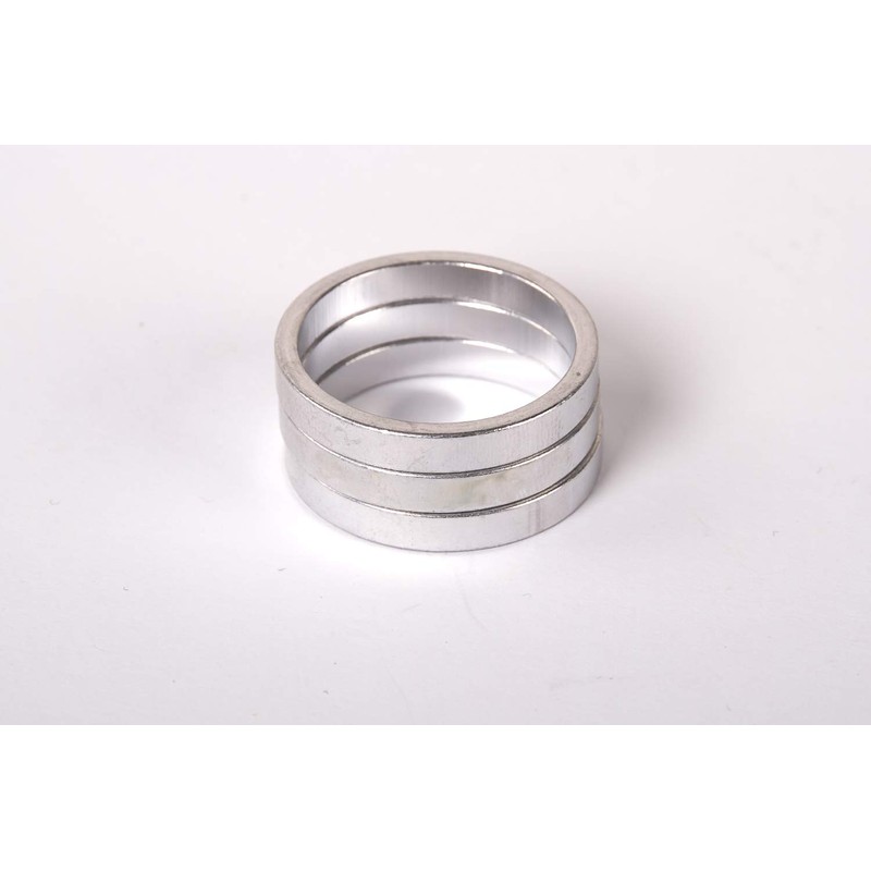 3 Aluminium Spacer A Head Bicycle Stem Distance Ring Silver