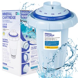 W28175 Pool Mineral Cartridge Replacement Parts Fit For Zodiac Nature2 Express Mineral Cartridges, For Above-Ground or In-Ground Pools UpTo 30,000 Gallons