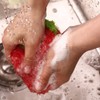 Strawberry Shape Acrylic Dish/Pot Scrubbers for Dish Washing, Cute Colorful