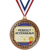 2.75" Perfect Attendance Medal Award, Bronze Vega Perfect Attendance Team