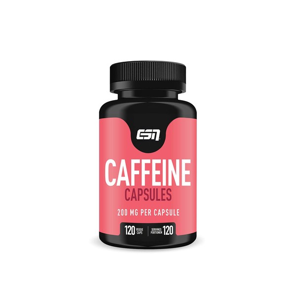 ESN Caffeine Capsules, Box of 120