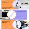 2025 Upgraded 316443601 Oven Door Handle Compatible Frigidaire Kenmore Electrolux